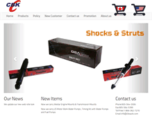 Tablet Screenshot of cbkauto.com